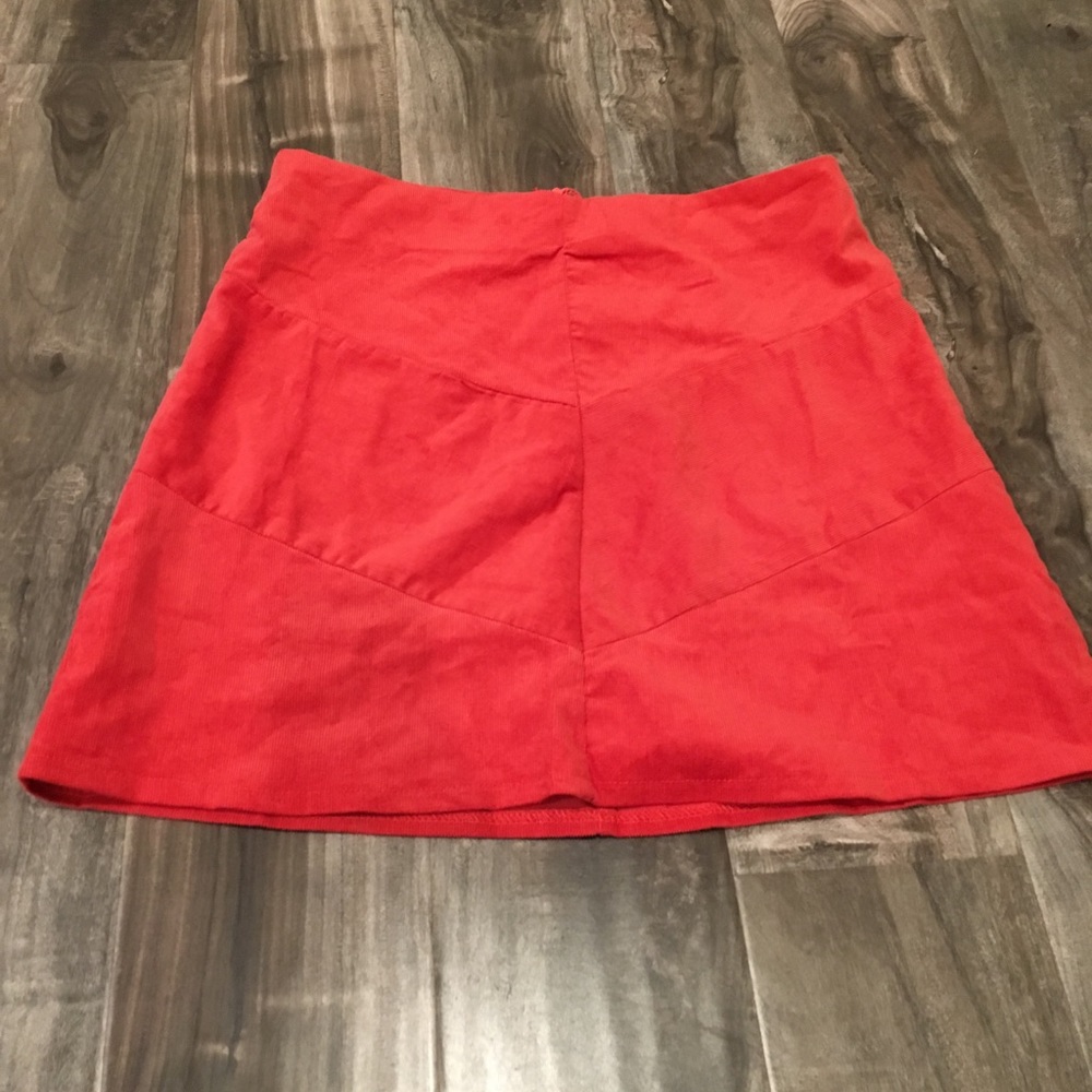 Pink High Waist Skirt Size L NWT